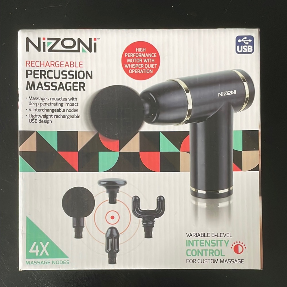 Nizoni Rechargeable Percussion Massager